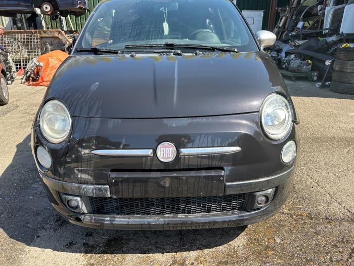 Fiat 500 1.2 Sloopvoertuig (2013, Zwart)