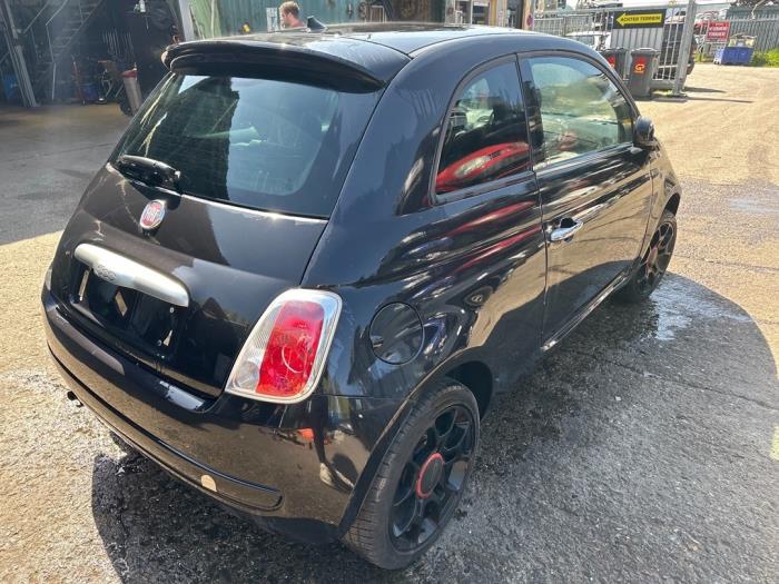 Fiat 500 1.2 Sloopvoertuig (2013, Zwart)