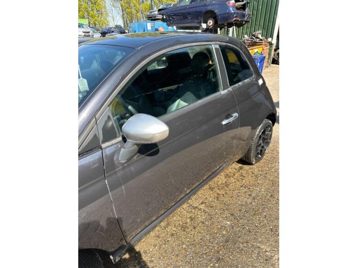 Fiat 500 1.2 Sloopvoertuig (2013, Zwart)