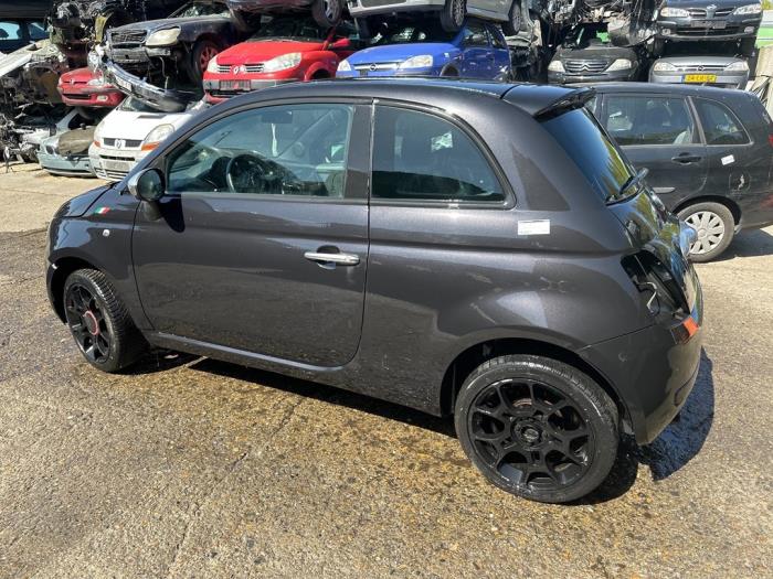 Fiat 500 1.2 Sloopvoertuig (2013, Zwart)