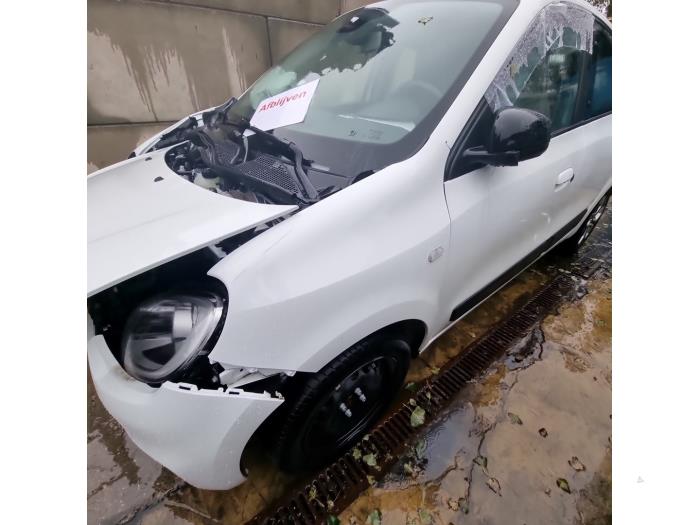 Renault Twingo III ZE R80 Sloopvoertuig (2022, Kristal, Wit, Blank, Glas)