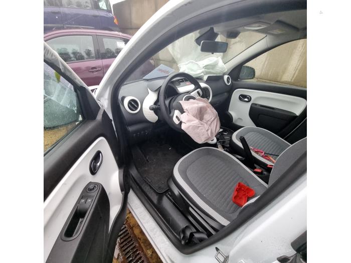 Renault Twingo III ZE R80 Sloopvoertuig (2022, Kristal, Wit, Blank, Glas)