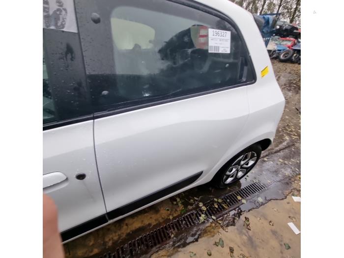 Renault Twingo III ZE R80 Sloopvoertuig (2022, Kristal, Wit, Blank, Glas)