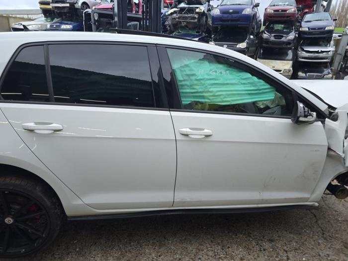 Volkswagen Golf VII 2.0 GTI 16V Performance Package Sloopvoertuig (2018, Wit)