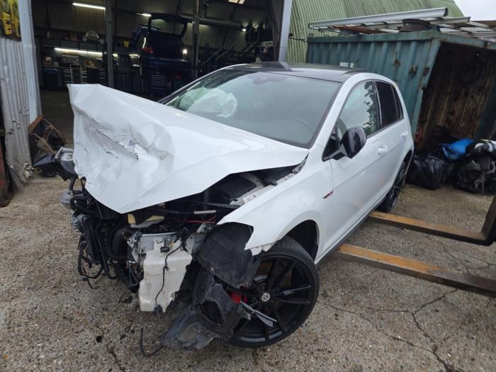 Volkswagen Golf VII 2.0 GTI 16V Performance Package Sloopvoertuig (2018, Wit)