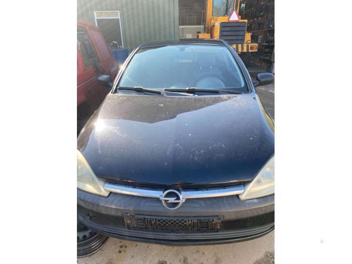 Opel Corsa C 1.0 12V Sloopvoertuig (2003, Zwart)