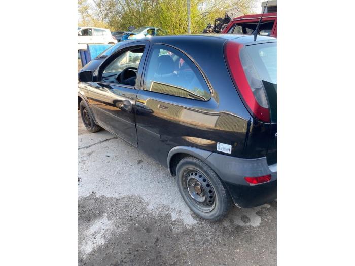Opel Corsa C 1.0 12V Sloopvoertuig (2003, Zwart)