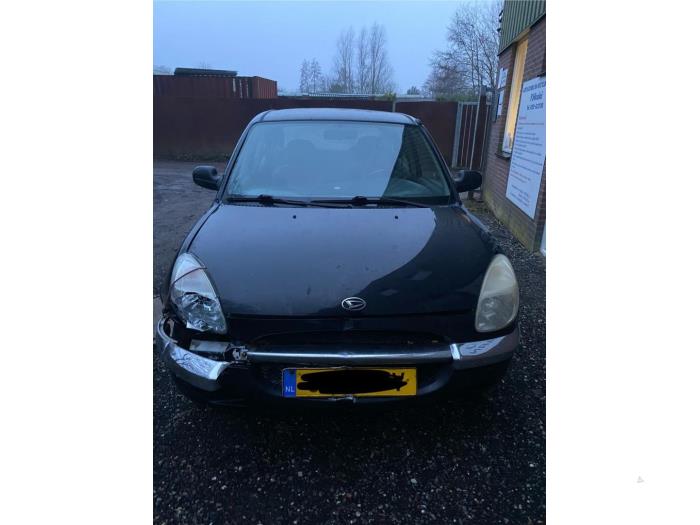 Daihatsu Sirion/Storia 1.0 12V Sloopvoertuig (2000, Zwart)