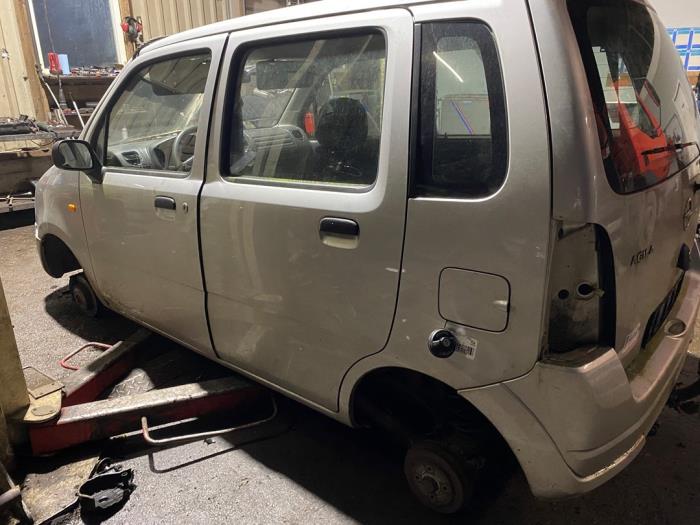 Opel Agila 1.0 12V Twin Port Sloopvoertuig (2004, Grijs)