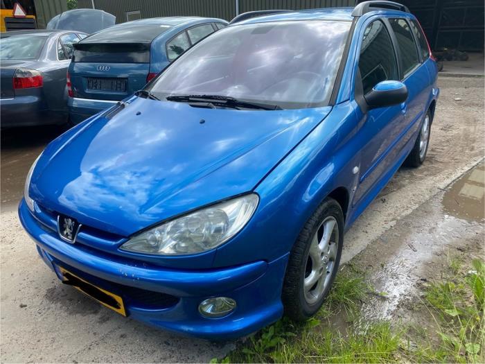 Peugeot 206 SW 1.6 16V Sloopvoertuig (2004, Blauw)