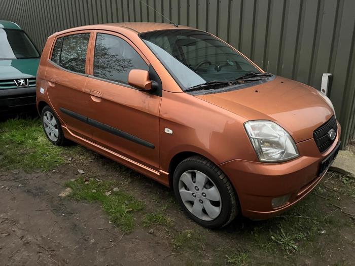 Kia Picanto 1.0 12V Sloopvoertuig (2004, Oranje)