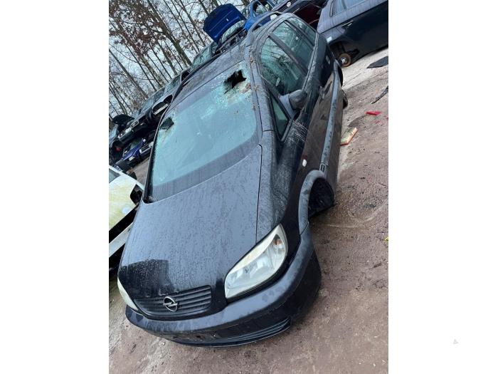 Opel Zafira 1.6 16V Sloopvoertuig (2001, Zwart)