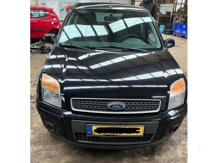 Ford Fusion 1.4 16V Sloopvoertuig (2007, Zwart)