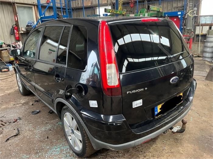 Ford Fusion 1.4 16V Sloopvoertuig (2007, Zwart)