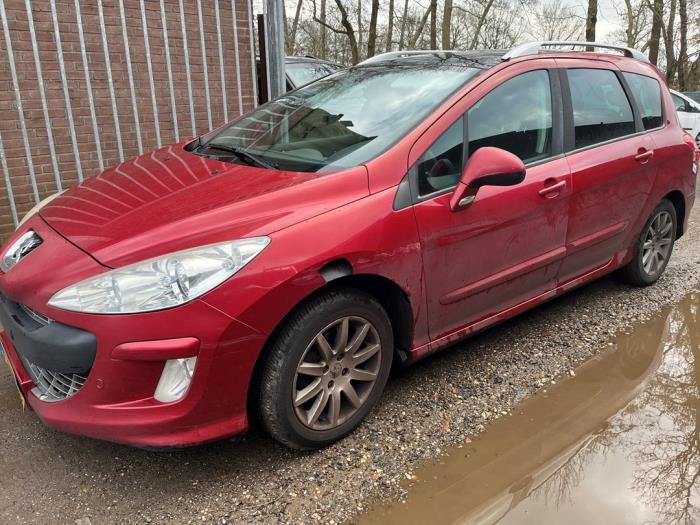 Peugeot 308 SW 1.6 VTI 16V Sloopvoertuig (2009, Rood)
