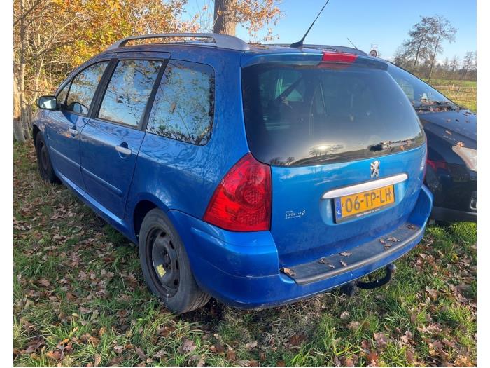 Peugeot 307 SW 1.6 HDi 16V Sloopvoertuig (2007, Blauw)