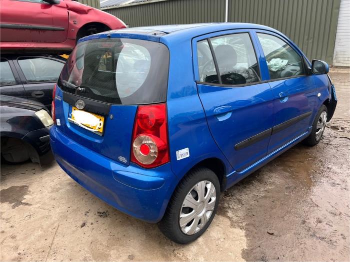 Kia Picanto 1.0 12V Sloopvoertuig (2010, Blauw)