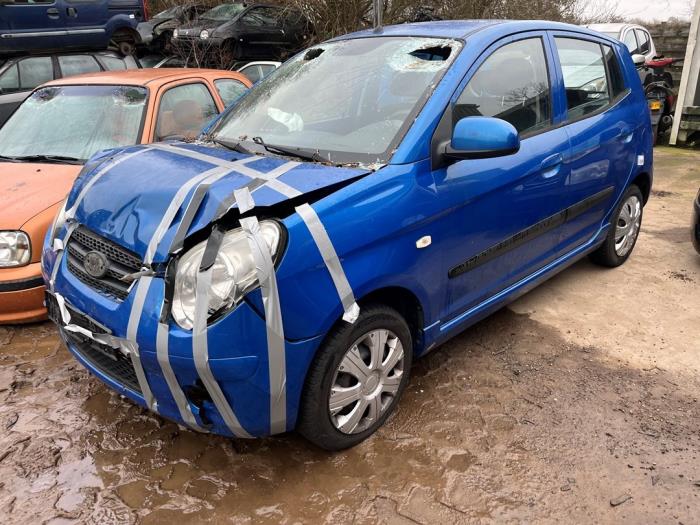Kia Picanto 1.0 12V Sloopvoertuig (2010, Blauw)