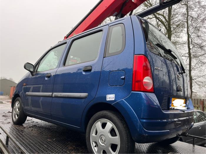 Opel Agila 1.2 16V Sloopvoertuig (2004, Blauw)