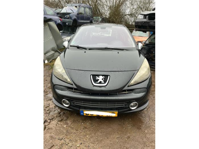 Peugeot 207/207+ 1.6 16V Sloopvoertuig (2006, Zwart)