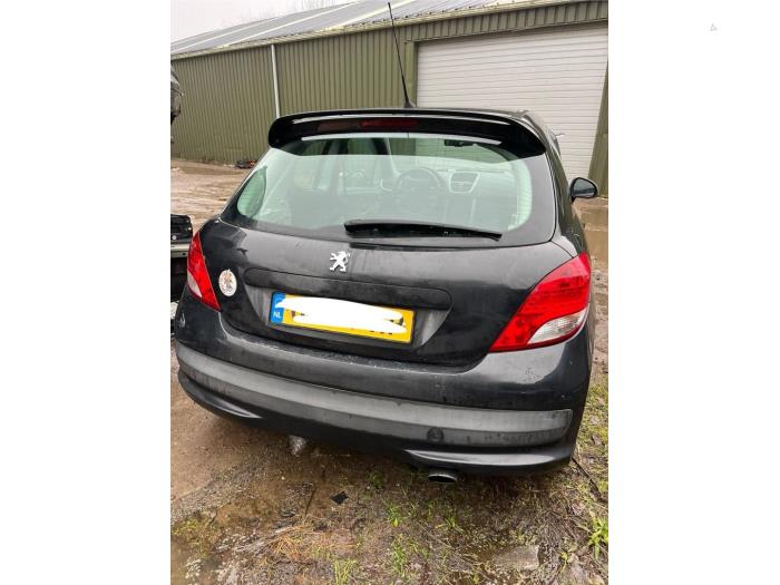 Peugeot 207/207+ 1.6 16V Sloopvoertuig (2006, Zwart)