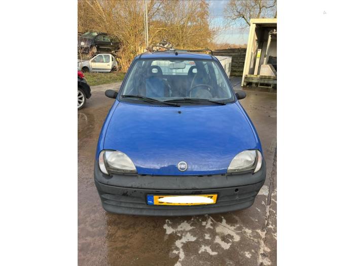 Fiat Seicento 1.1 MPI S,SX,Sporting Sloopvoertuig (2004, Blauw)