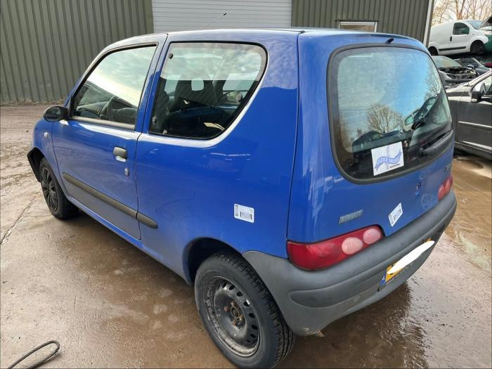 Fiat Seicento 1.1 MPI S,SX,Sporting Sloopvoertuig (2004, Blauw)