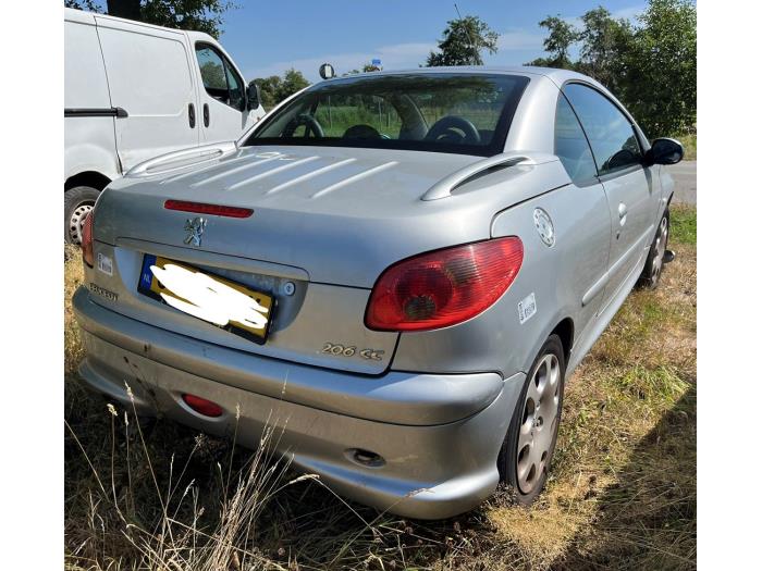 Peugeot 206 CC 1.6 16V Sloopvoertuig (2003, Grijs)