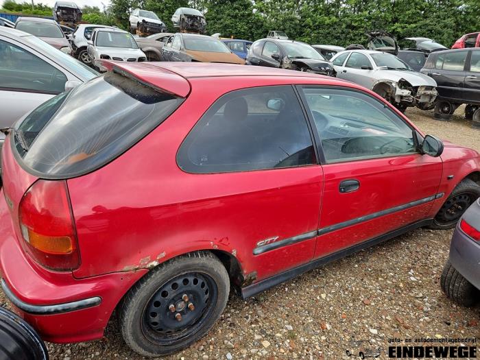 Honda Civic 1.4i 16V Sloopvoertuig (1997, Rood)