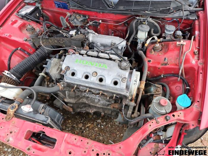 Honda Civic 1.4i 16V Sloopvoertuig (1997, Rood)