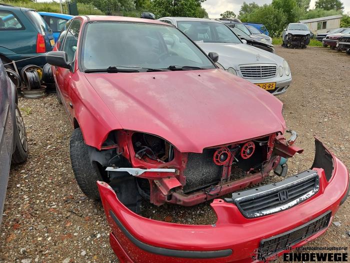 Honda Civic 1.4i 16V Sloopvoertuig (1997, Rood)