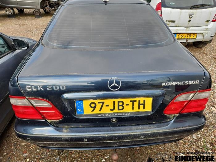 Mercedes CLK 2.0 200K Evo 16V Sloopvoertuig (2002, Zwart)