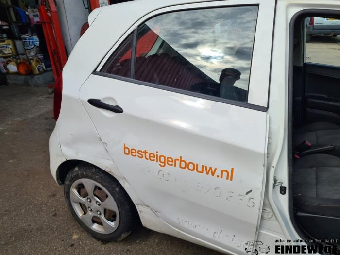 Kia Picanto 1.0 12V Sloopvoertuig (2015, Wit)