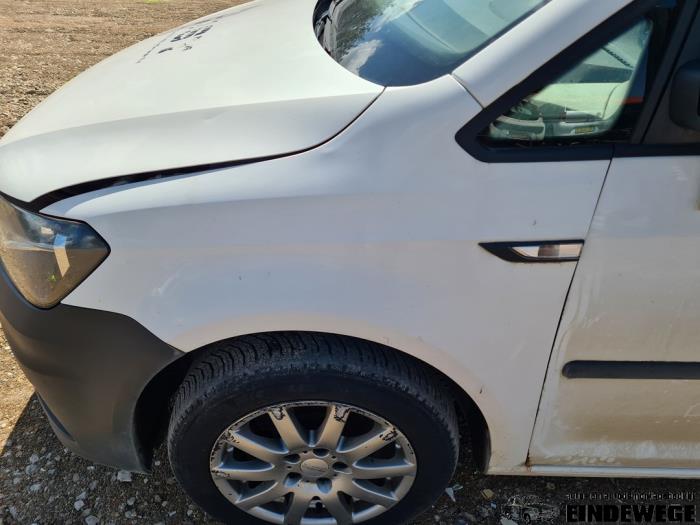 Volkswagen Caddy IV 2.0 TDI 75 Sloopvoertuig (2018, Wit)