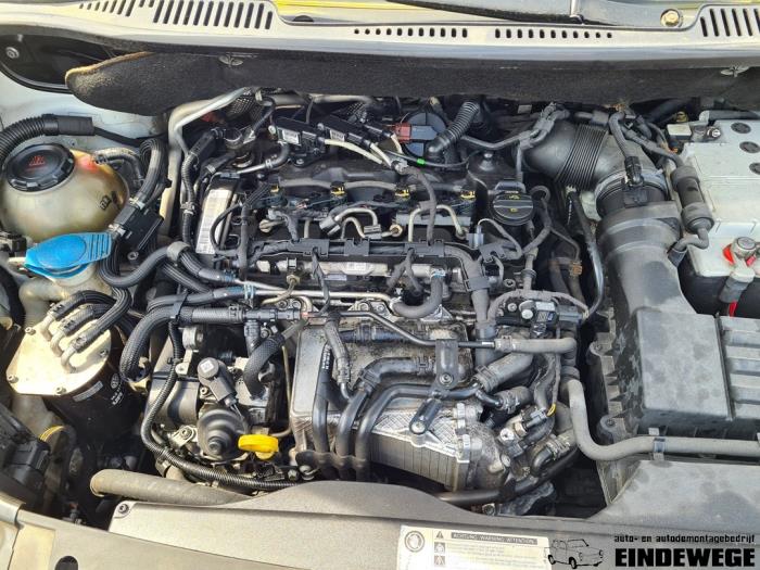 Volkswagen Caddy IV 2.0 TDI 75 Sloopvoertuig (2018, Wit)