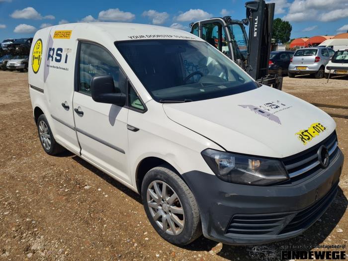 Volkswagen Caddy IV 2.0 TDI 75 Sloopvoertuig (2018, Wit)