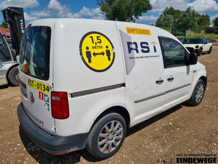 Volkswagen Caddy IV 2.0 TDI 75 Sloopvoertuig (2018, Wit)