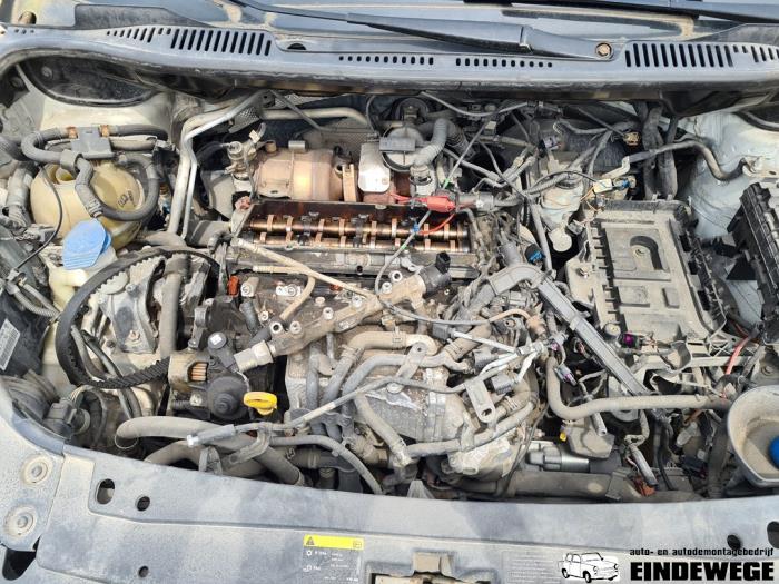 Volkswagen Caddy IV 2.0 TDI 75 Sloopvoertuig (2018, Wit)