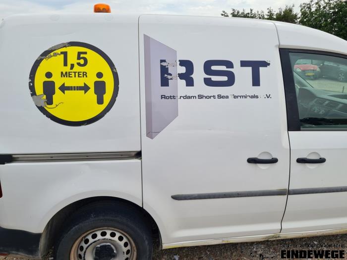 Volkswagen Caddy IV 2.0 TDI 75 Sloopvoertuig (2018, Wit)