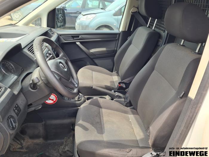 Volkswagen Caddy IV 2.0 TDI 75 Sloopvoertuig (2018, Wit)