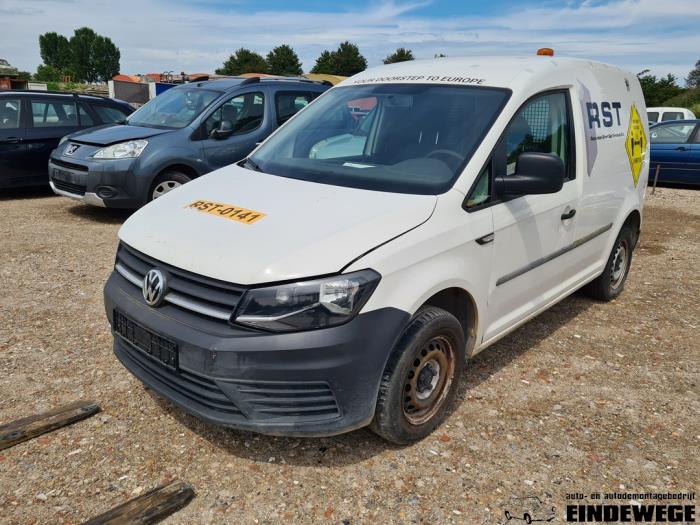 Volkswagen Caddy IV 2.0 TDI 75 Sloopvoertuig (2018, Wit)