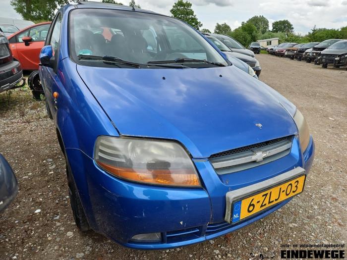 Chevrolet Kalos 1.4 16V Sloopvoertuig (2005, Blauw)