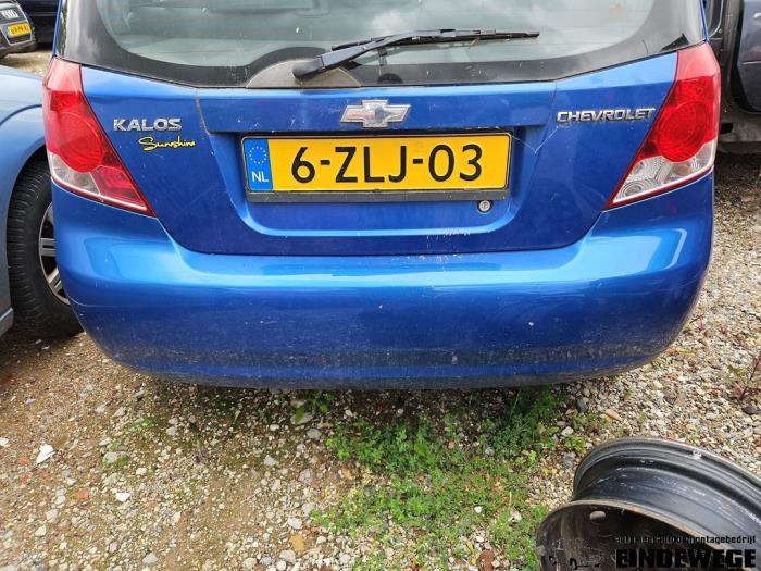Chevrolet Kalos 1.4 16V Sloopvoertuig (2005, Blauw)