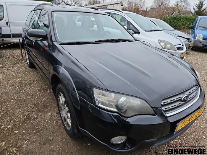Subaru Outback 2.5 16V Sloopvoertuig (2005, Zwart)