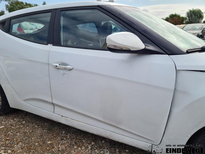 Hyundai Veloster 1.6 GDI 16V Sloopvoertuig (2013, Wit)