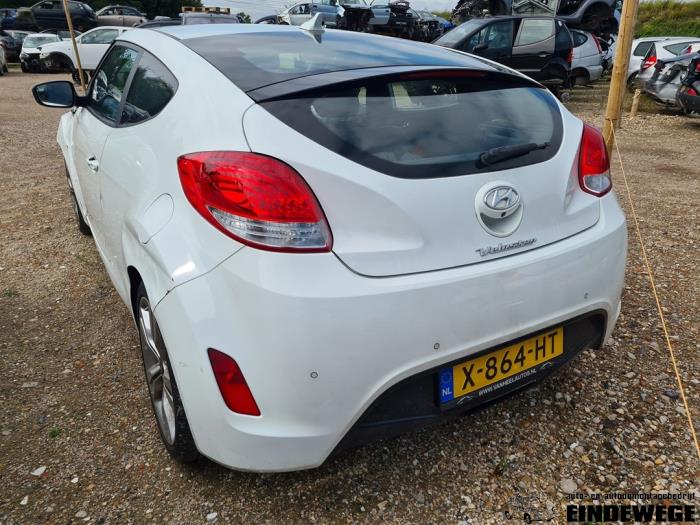 Hyundai Veloster 1.6 GDI 16V Sloopvoertuig (2013, Wit)