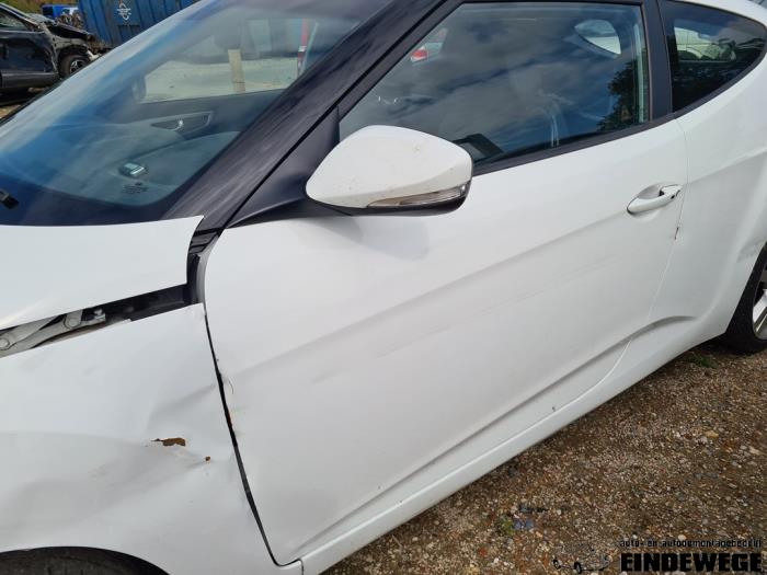 Hyundai Veloster 1.6 GDI 16V Sloopvoertuig (2013, Wit)