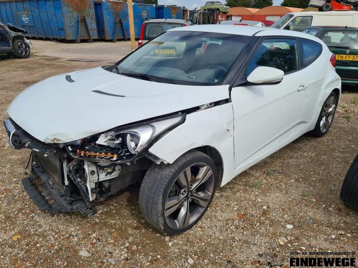 Hyundai Veloster 1.6 GDI 16V Sloopvoertuig (2013, Wit)