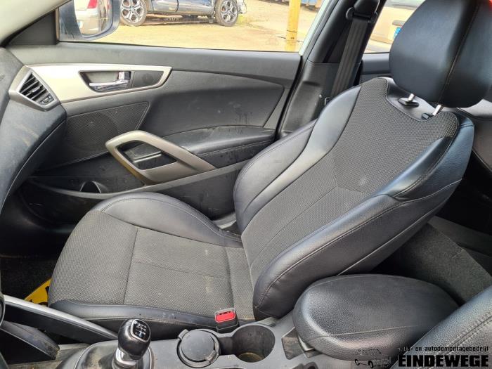 Hyundai Veloster 1.6 GDI 16V Sloopvoertuig (2013, Wit)