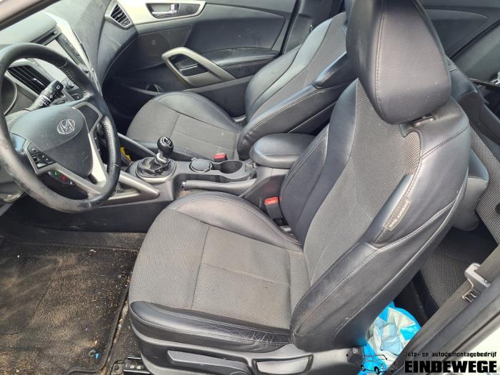 Hyundai Veloster 1.6 GDI 16V Sloopvoertuig (2013, Wit)